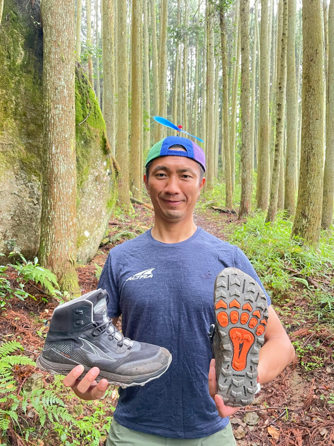 ALTRA JAPAN アンバサダーのシューズレビュー（たろさん）＠LONE PEAK ALL WTHR MID