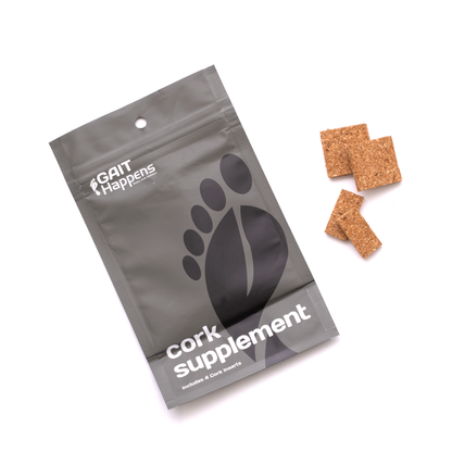 Gait Happens cork supplement